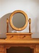 Mottisfont Waxed Dressing Table Mirror Oval