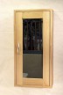 Oak Bathroom Single Wall Unit With 1 Door - Aquarius Collection