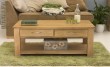 Mobel Oak Four Drawer Coffee Table