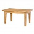 Coach House Quebec Oak Large Extending Table - 1500-2300mm