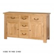 Coach House Quebec Oak Sideboard