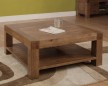 Santana Reclaimed Oak Coffee Table - 1000 x 1000mm 