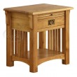 Laurent - 1 Drawer Bedside Cabinet