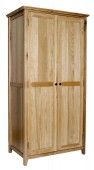 Hereford Rustic Oak Full Hanging Wardrobe
