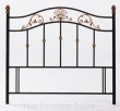 Angelica Black/Antique Gold Accent Headboard - 135cm - Double & 150cm - King Size