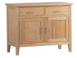 New England Ash 2 Door 2 Drawer Sideboard