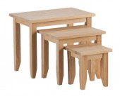 New England Ash Nest of Tables