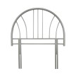 Annabelle Silver Single Headboard