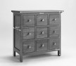 Cambridge Oak DVD/CD - 9 Drawers