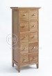 Cambridge Oak DVD/CD - 10 Drawers