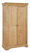 Charente Oak All Hanging Wardrobe