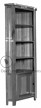 Hereford Rustic Oak Corner Display Cabinet